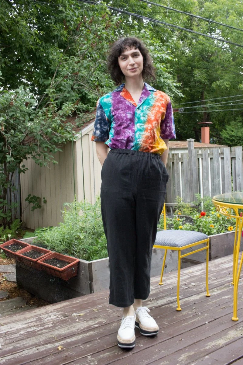 Rose Fibers Everyday Elastic Pants (Black)
