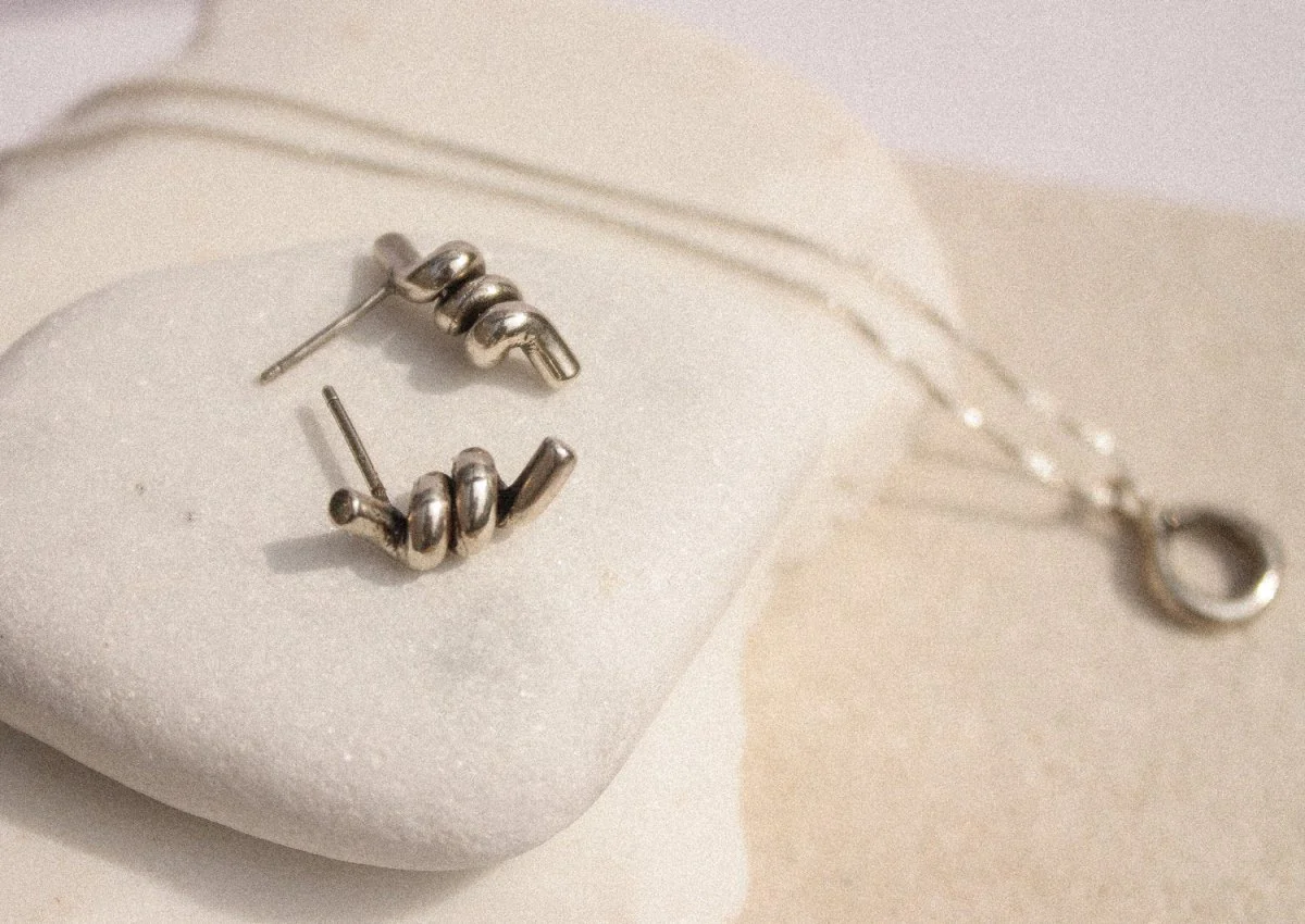 Rowe Barb Studs (Brass or Silver) - Image 4