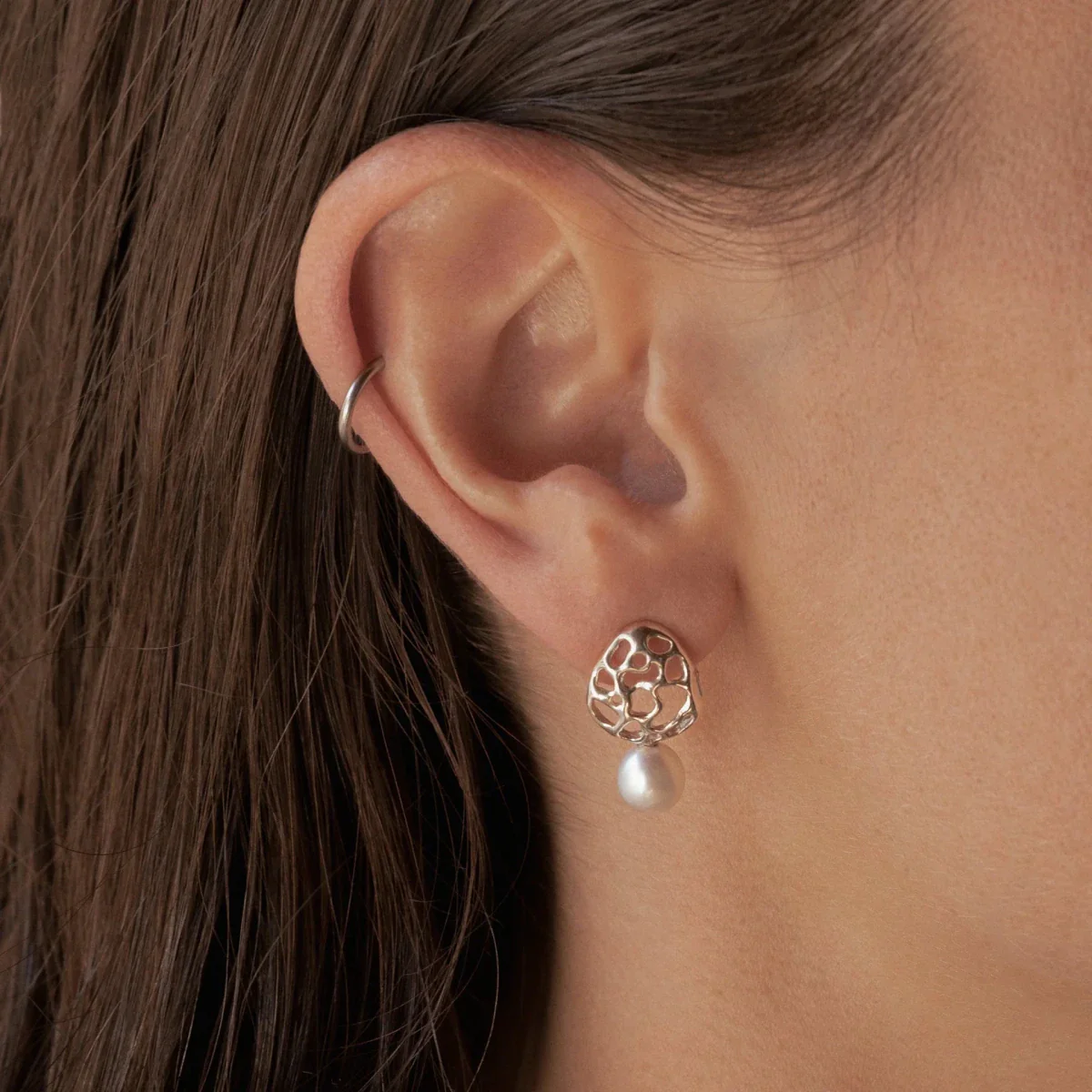 S.J. Crawford Onde Earrings (Silver)