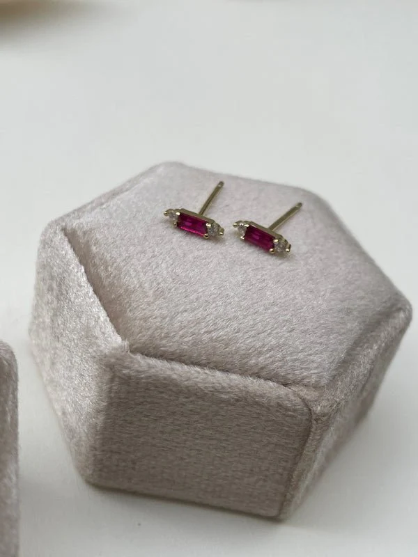 Second Aura Gemstone Kiona Studs - Image 2