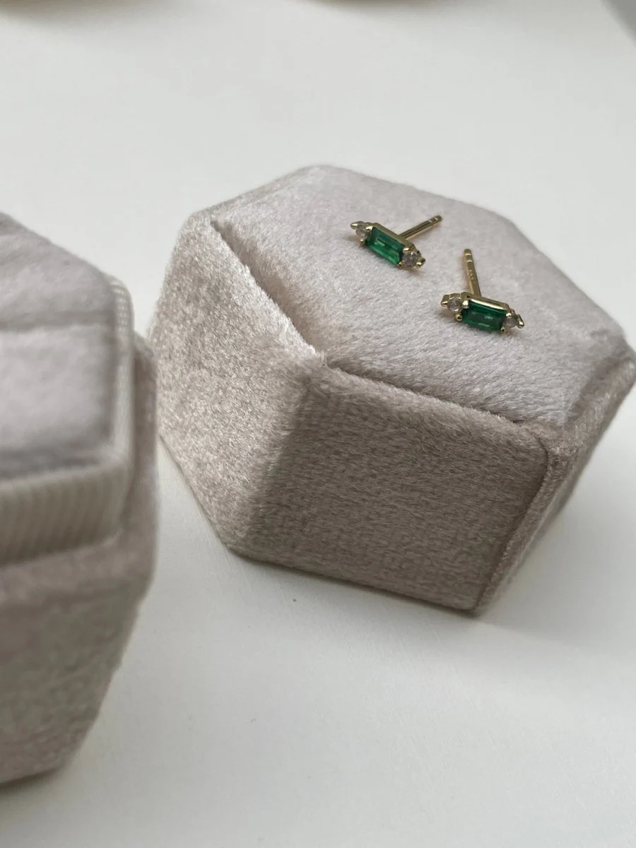 Second Aura Gemstone Kiona Studs - Image 3