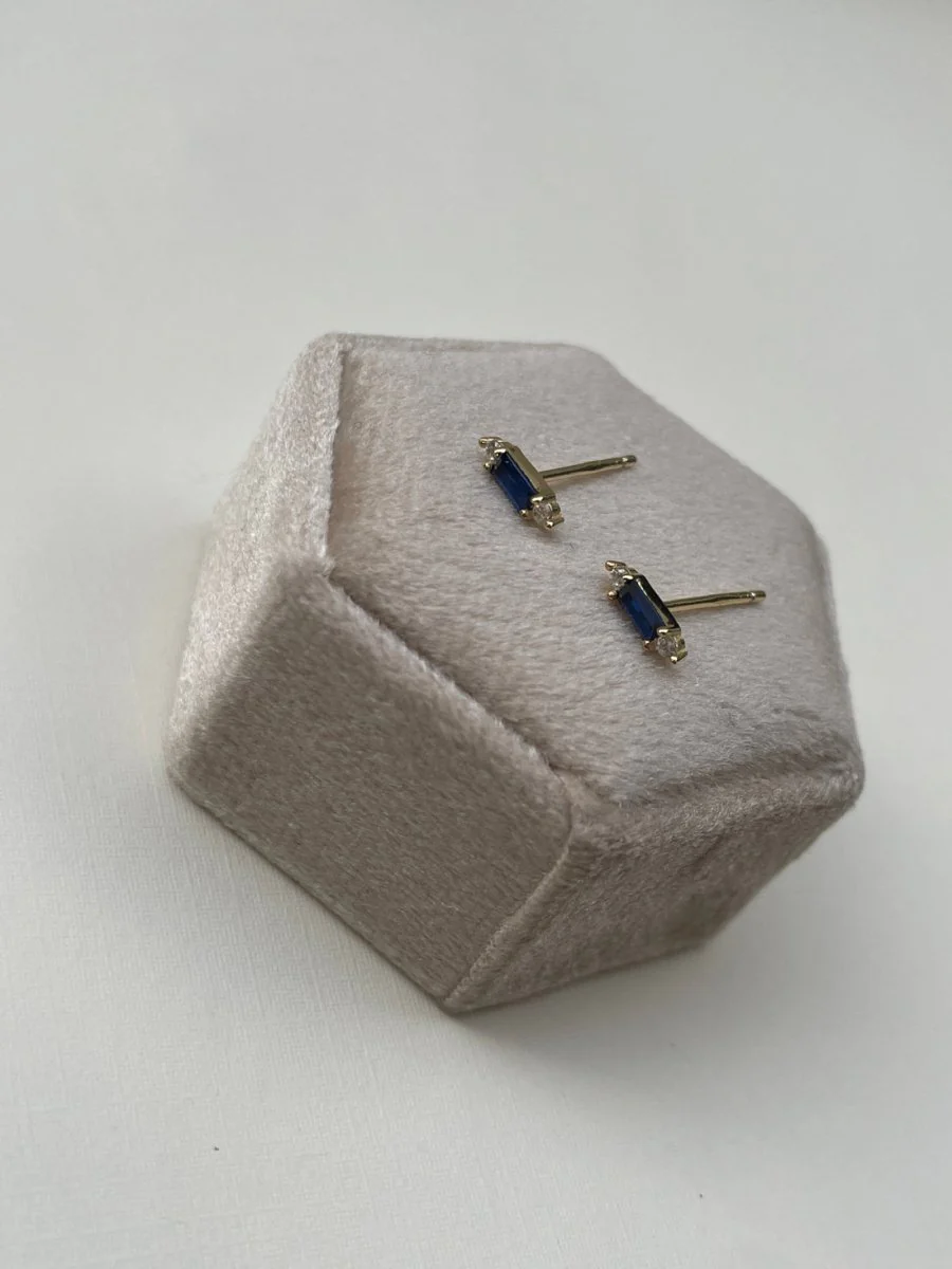 Second Aura Gemstone Kiona Studs - Image 4