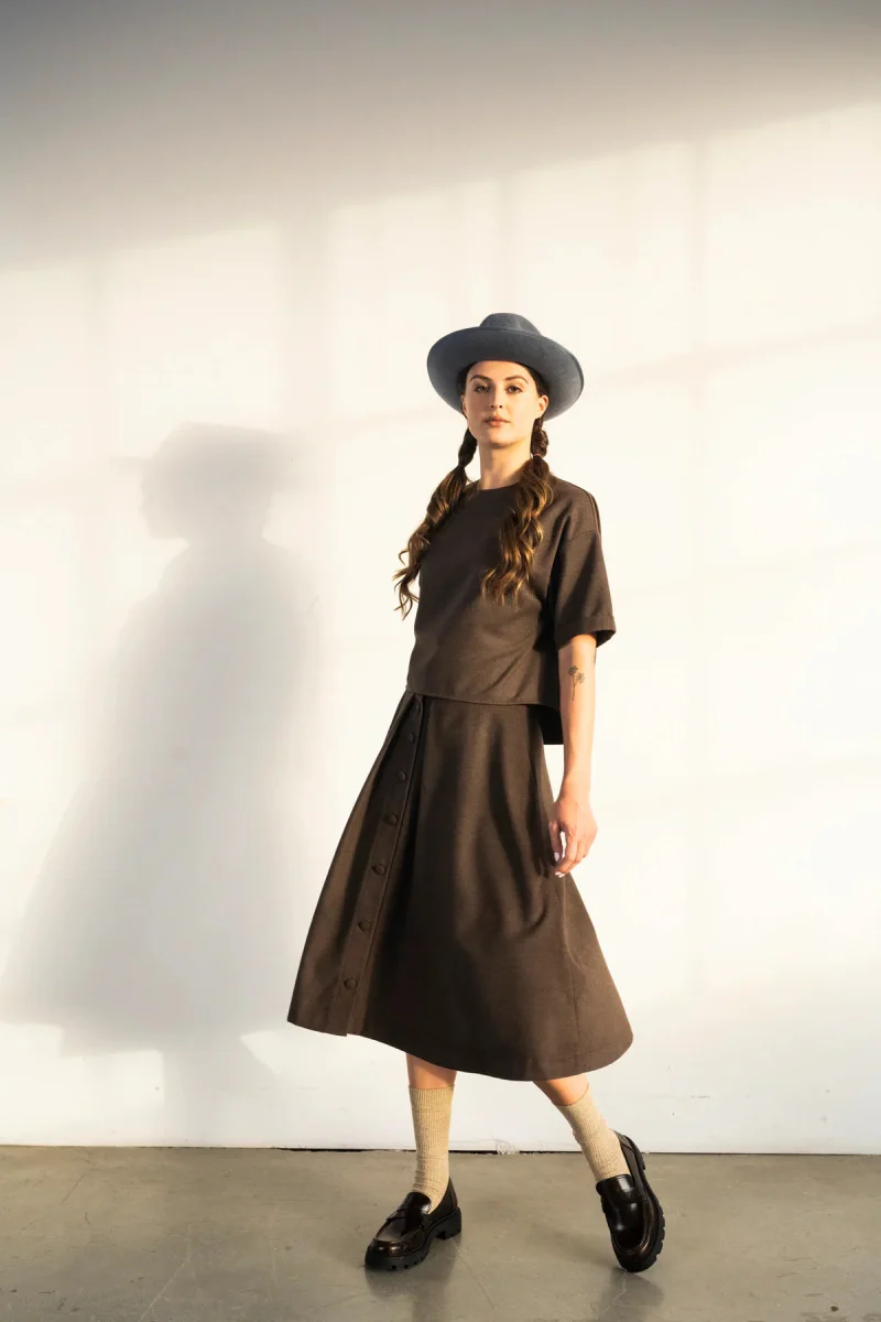 Bodybag Shannon Skirt - Brown or Charcoal (Online Exclusive) - Image 9