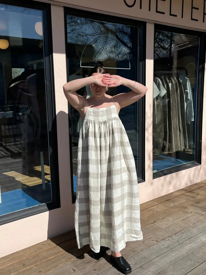 Shelter Cleo Dress (Check) - Image 11