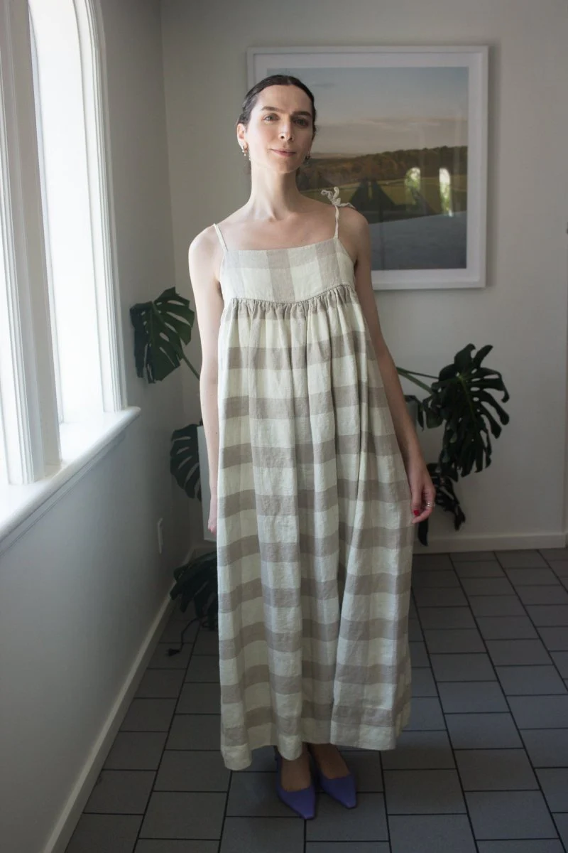 Shelter Cleo Dress (Check) - Image 3
