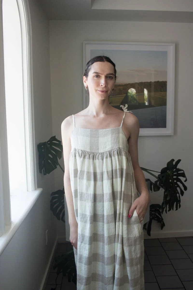 Shelter Cleo Dress (Check) - Image 4