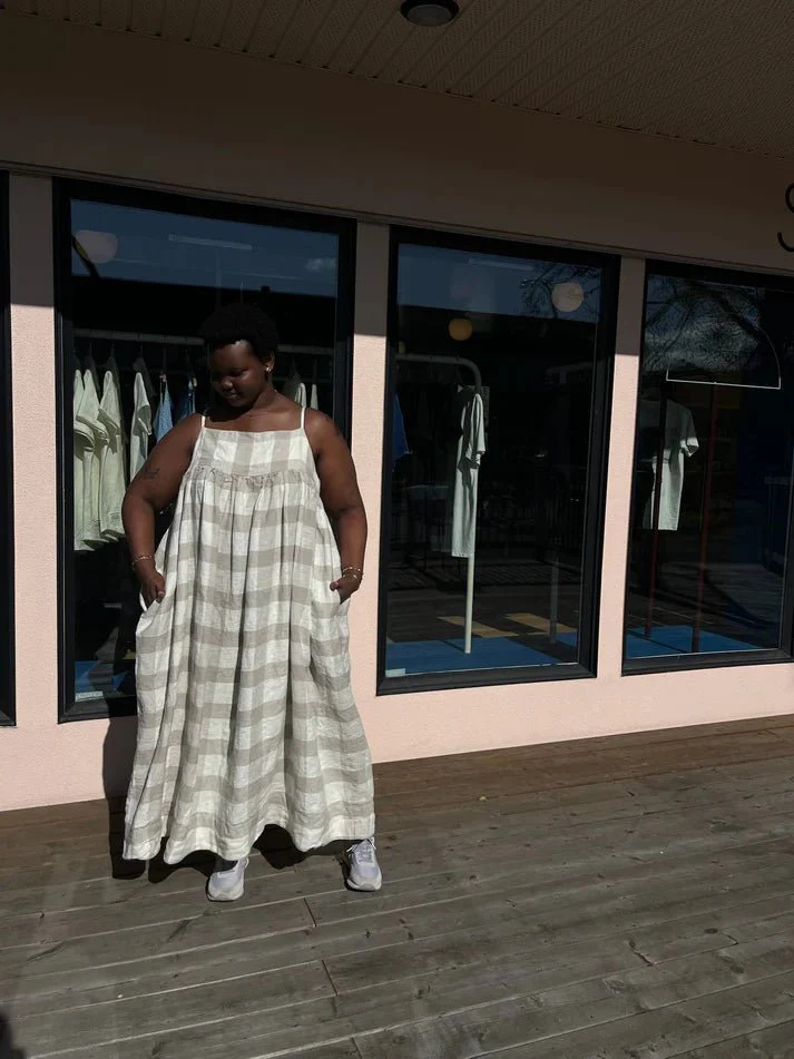 Shelter Cleo Dress (Check) - Image 6