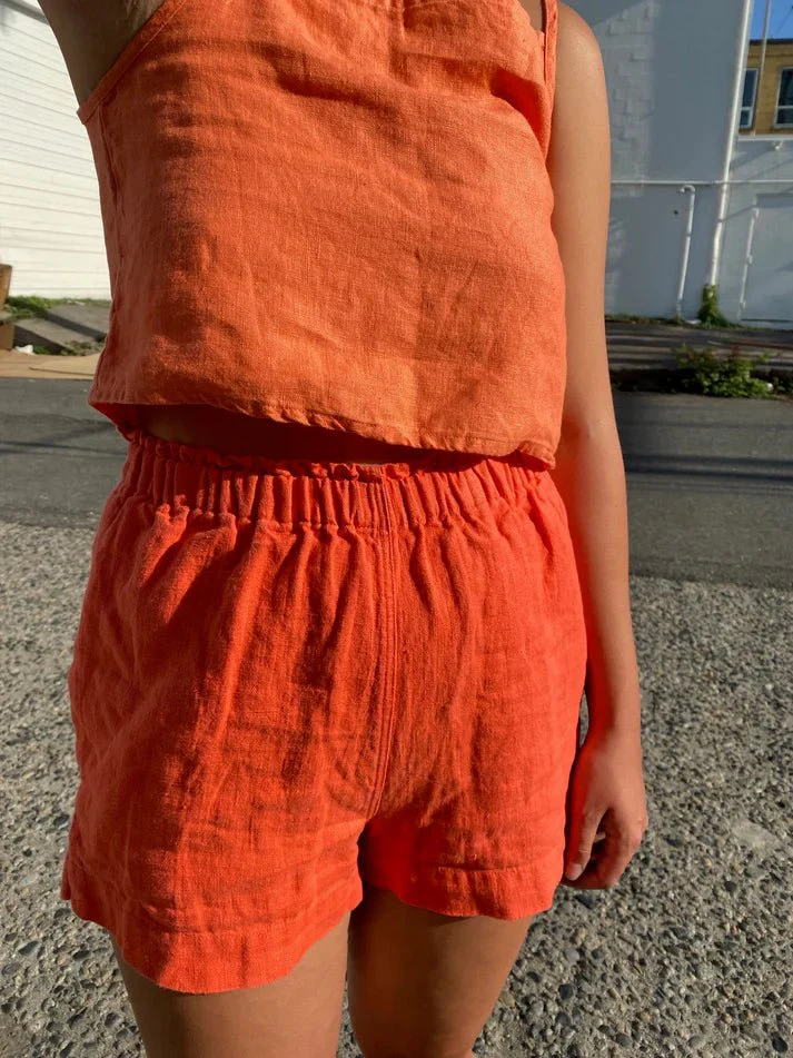 Shelter Eva Shorts (Tangerine) - Image 4