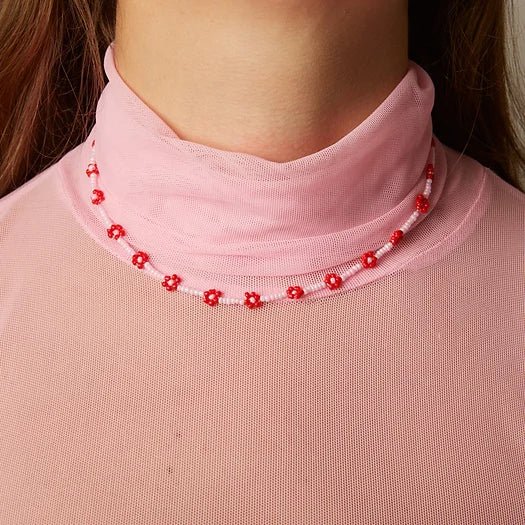 Sisaret Daisy Chain Necklace (Many Colors) - Image 3