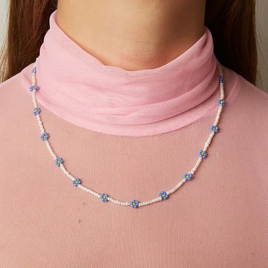 Sisaret Daisy Chain Necklace (Many Colors) - Image 5