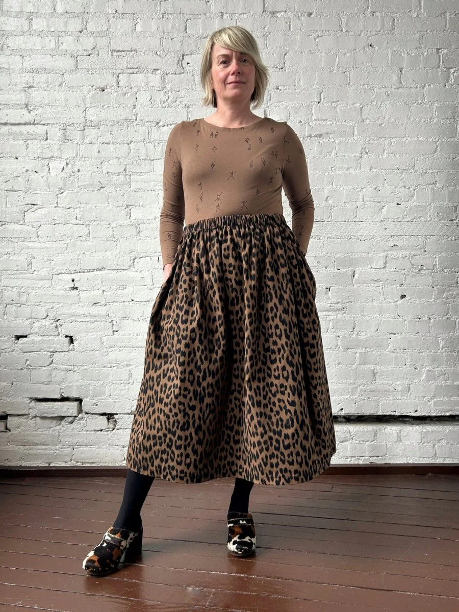 Smoking Lily Way More Skirt (Leopard)