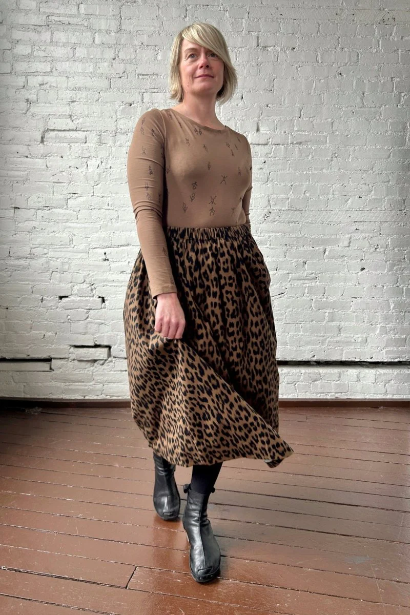 Smoking Lily Way More Skirt (Leopard) - Image 2