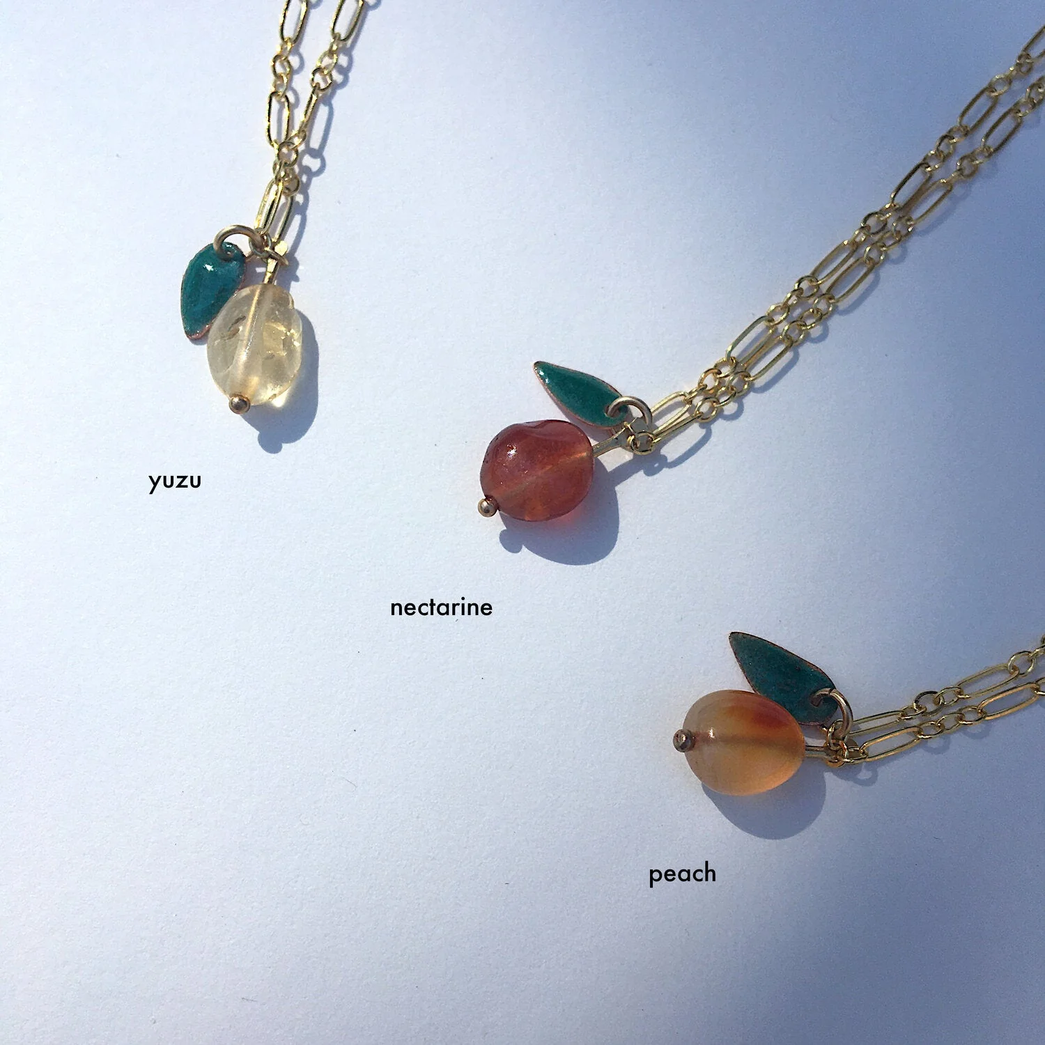 Sophie Kissin Fruit Necklace (Silver or Gold) - Image 5