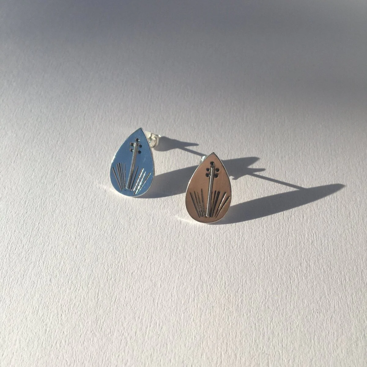 Sophie Kissin Yucca Earring (Silver) - Image 2