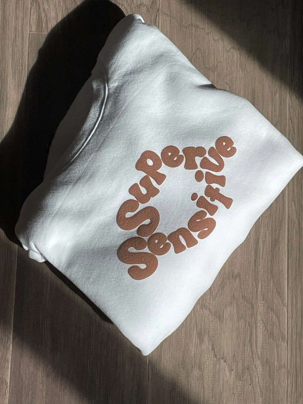 Super Sensitive Heart On My Sleeve Crew - Image 3
