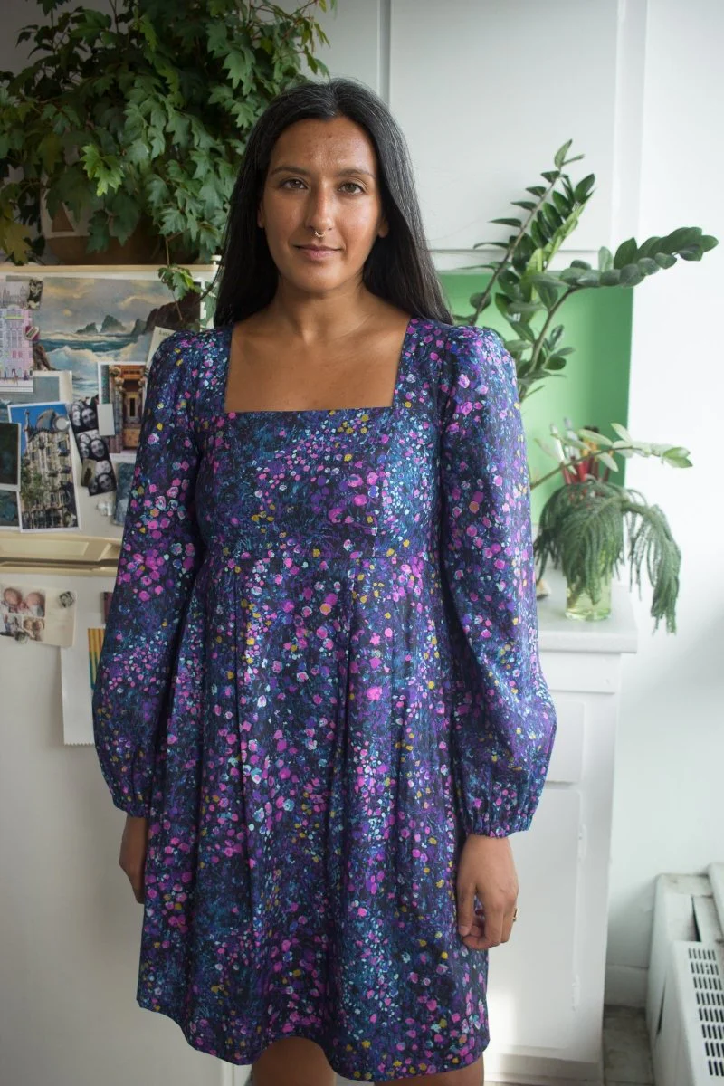 Birds of North America Tailorbird Dress - Nightfall (Online Exclusive)
