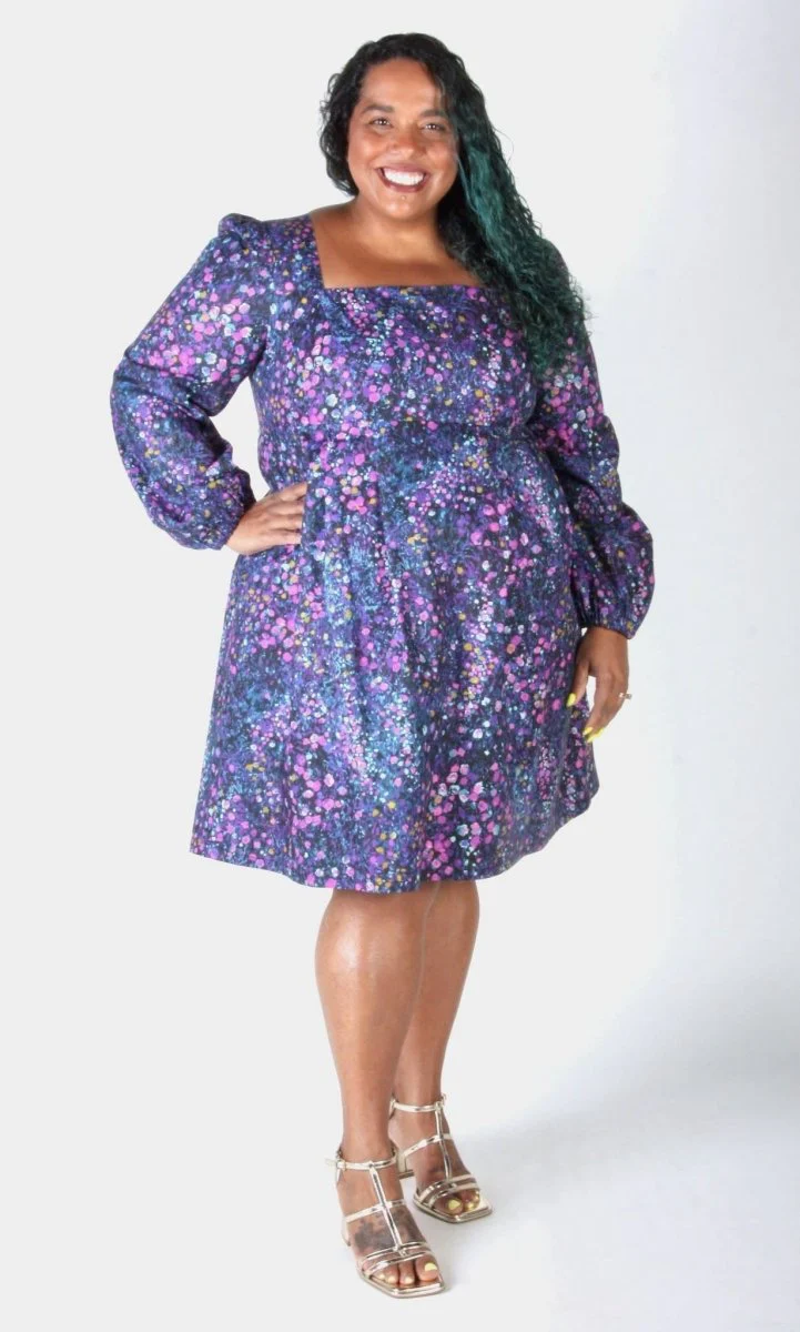 Birds of North America Tailorbird Dress - Nightfall (Online Exclusive) - Image 4