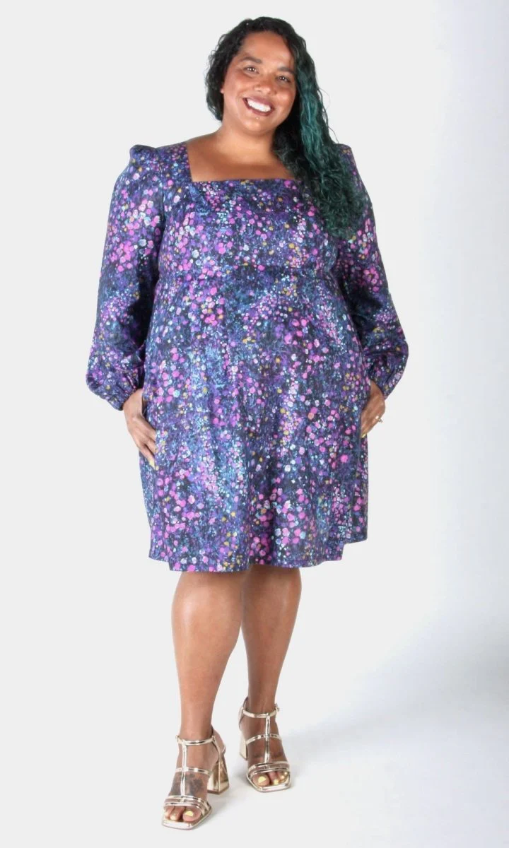 Birds of North America Tailorbird Dress - Nightfall (Online Exclusive) - Image 7