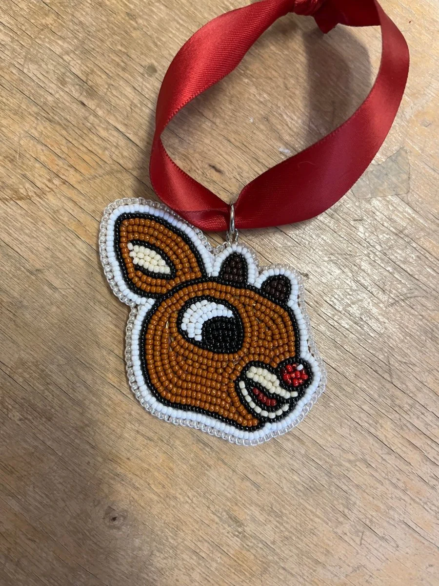 Tiana Beads Rudolph the Red-Nosed Reindeer Beaded Ornaments - Image 4
