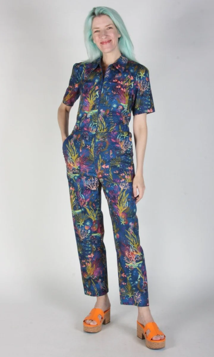 Birds of North America Twillick Jumpsuit - Undersea Gardens (Online Exclusive) - Image 10