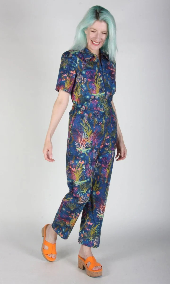 Birds of North America Twillick Jumpsuit - Undersea Gardens (Online Exclusive) - Image 12