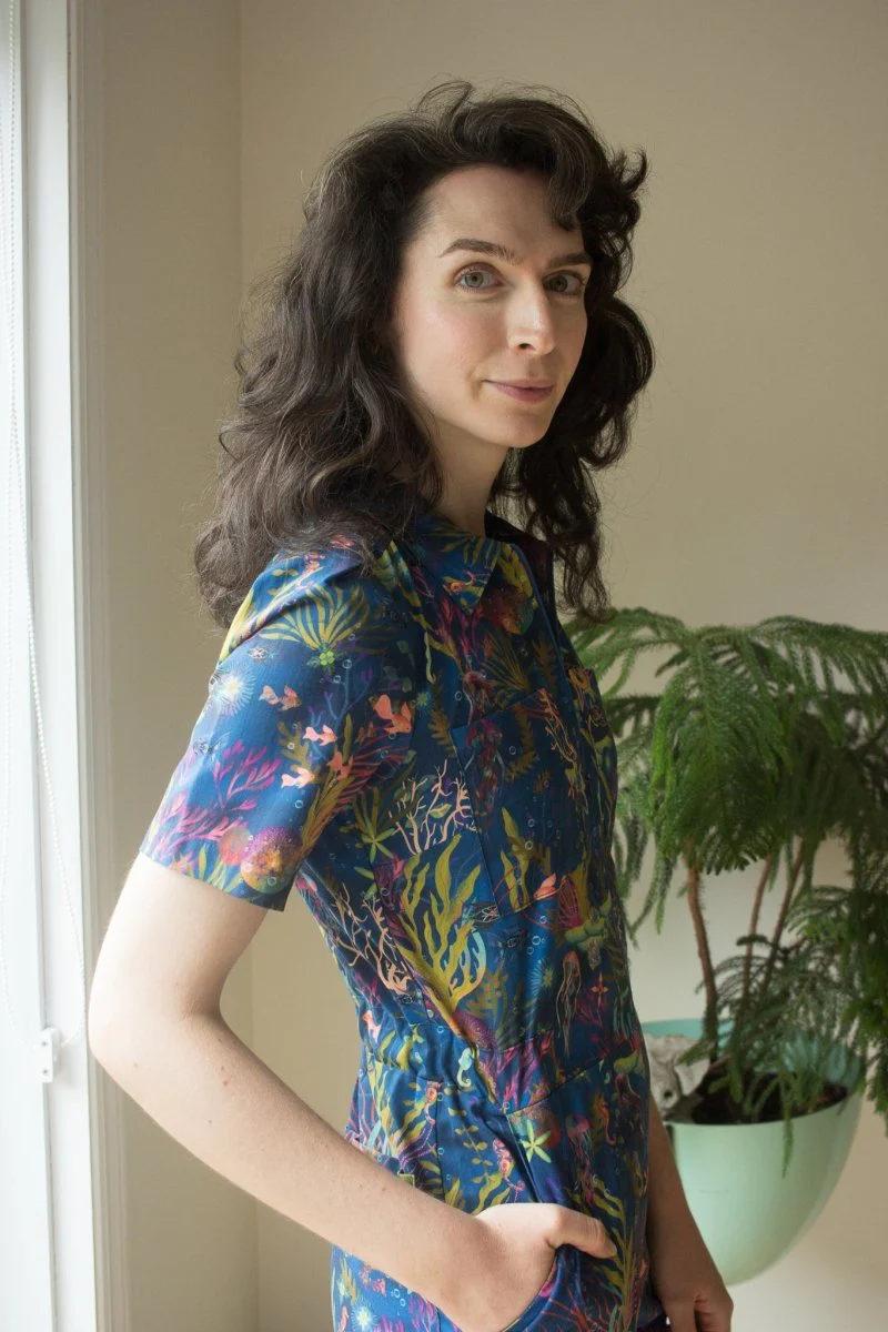 Birds of North America Twillick Jumpsuit - Undersea Gardens (Online Exclusive) - Image 3