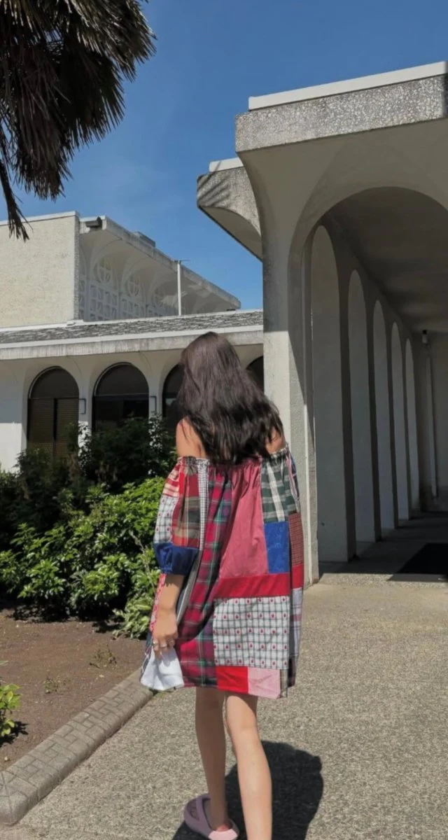 Uni Design Picnic Dress (Apple Red)