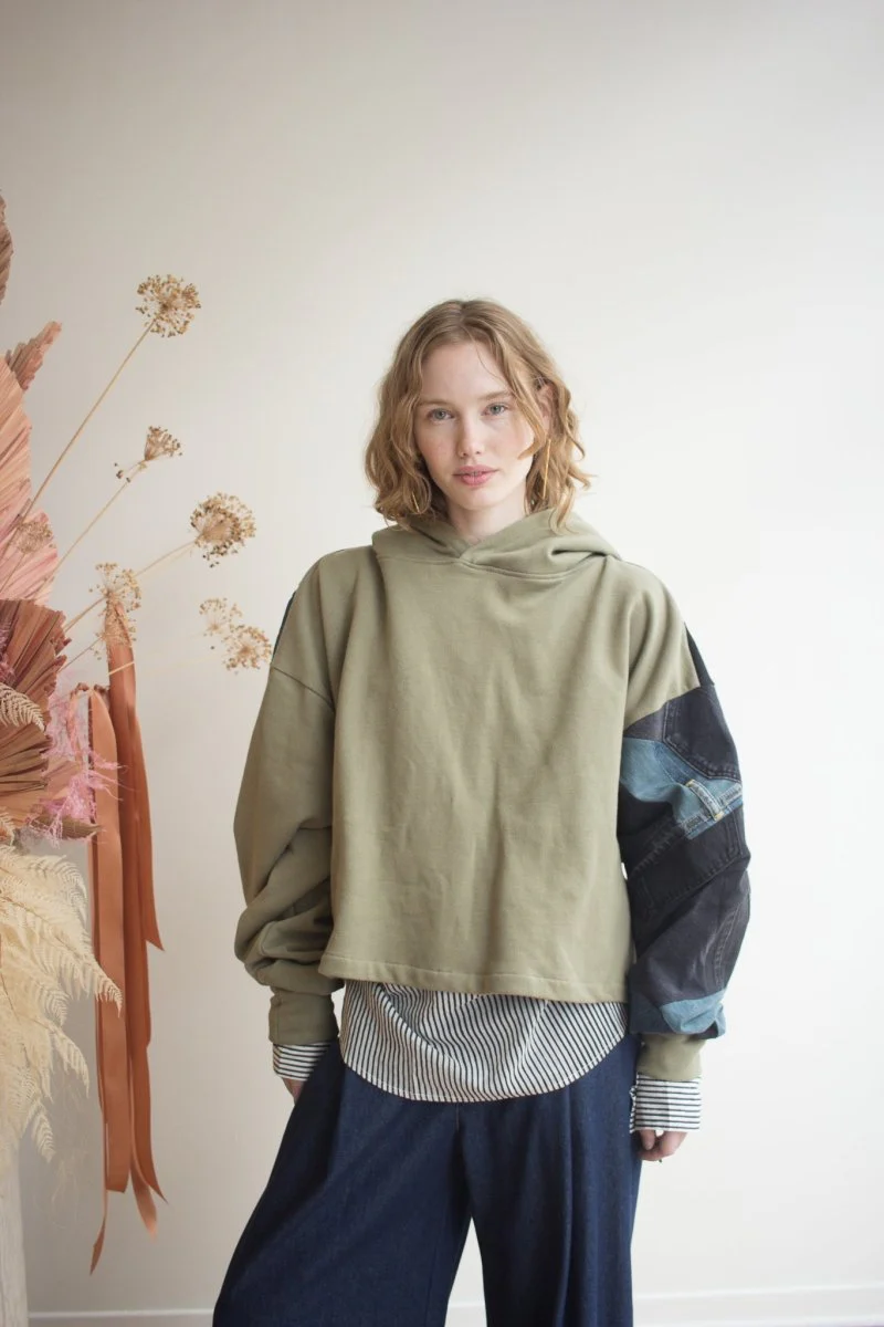 Uni Design Go-To Cropped Hoodie - Image 3