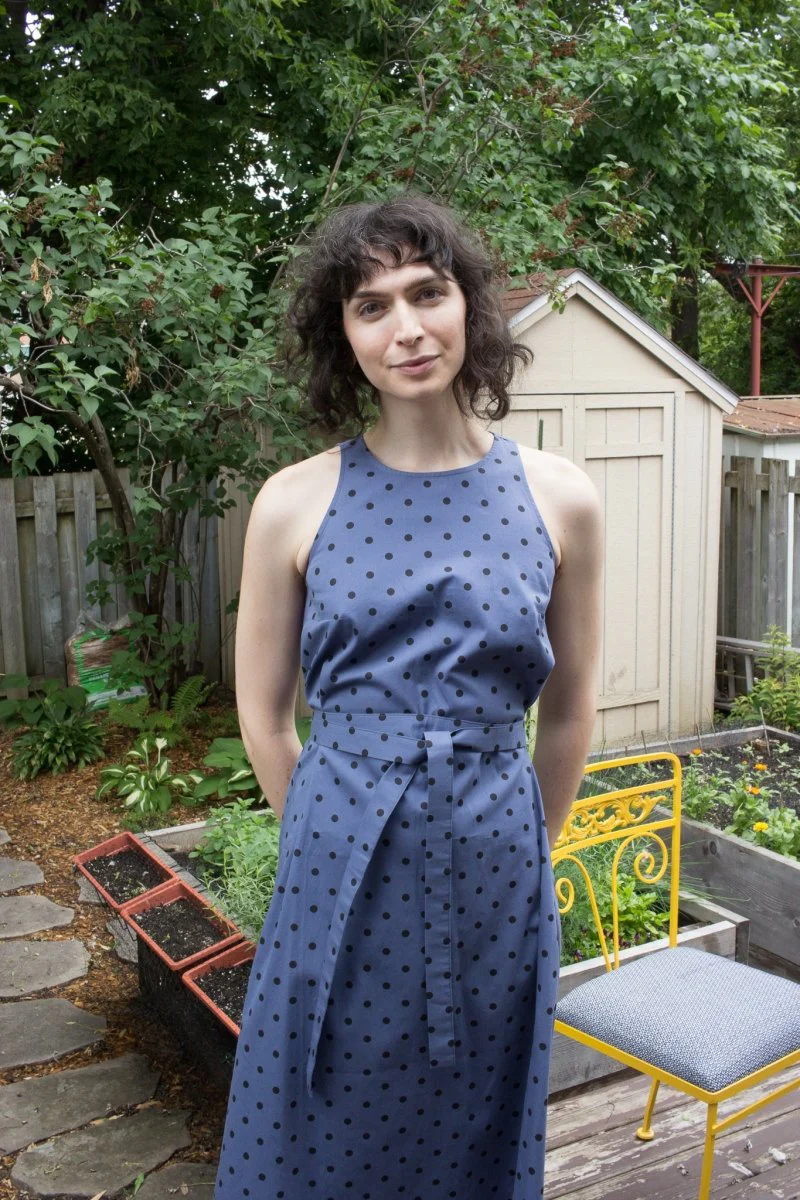 Ursa Minor Willa Dress (Haskap Dot) - Image 3