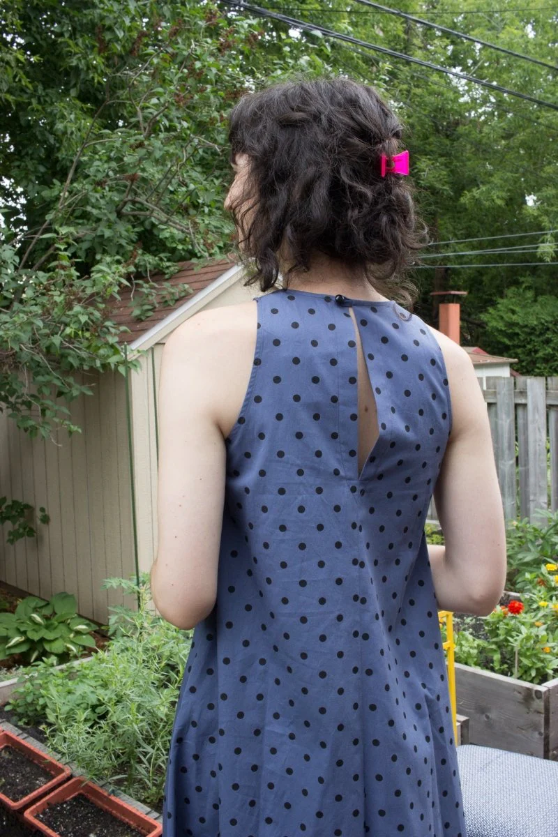 Ursa Minor Willa Dress (Haskap Dot) - Image 5