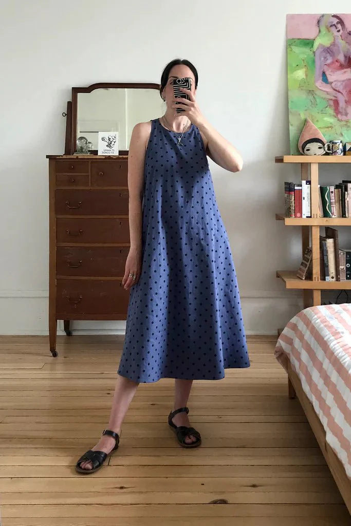 Ursa Minor Willa Dress (Haskap Dot) - Image 6