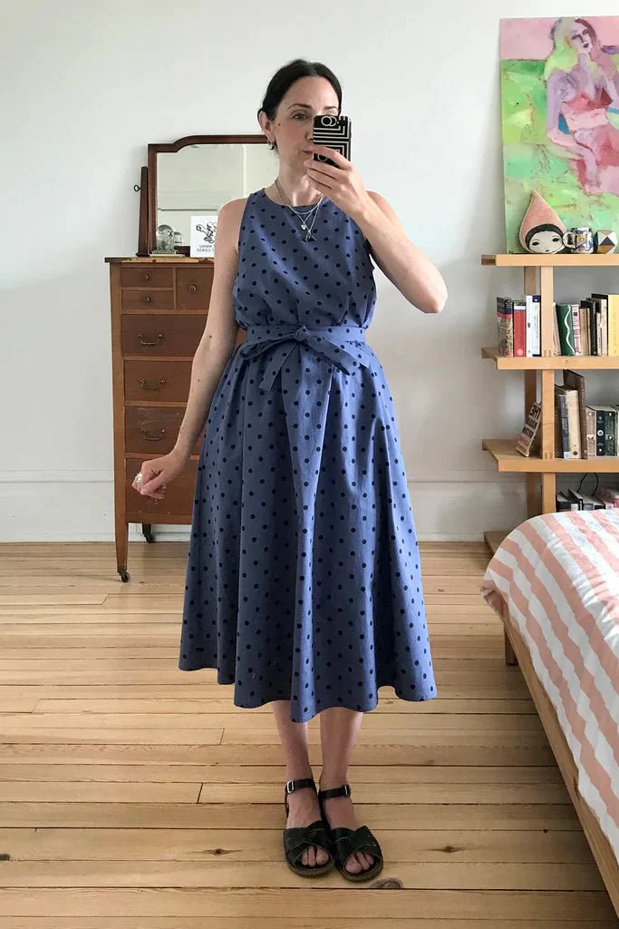 Ursa Minor Willa Dress (Haskap Dot) - Image 7