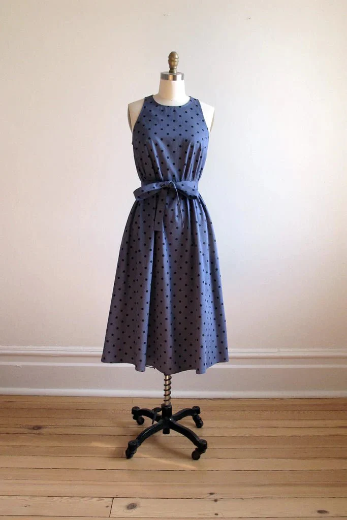 Ursa Minor Willa Dress (Haskap Dot) - Image 8