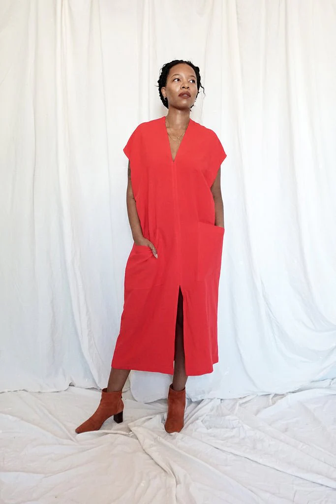 Ursa Minor Genny Dress (Scarlet) - Image 5
