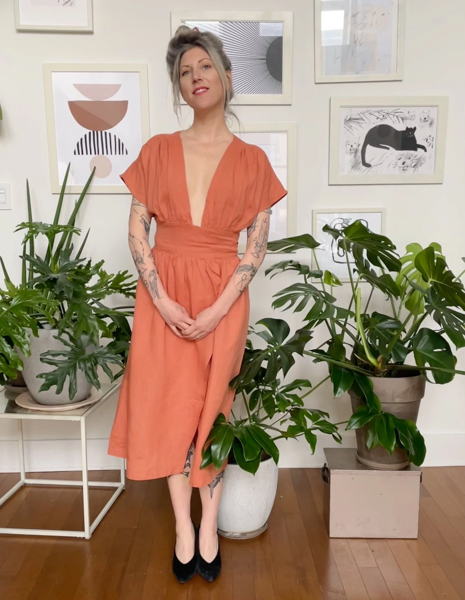 Ursa Minor Hannah Dress (Sorbet) - Image 3