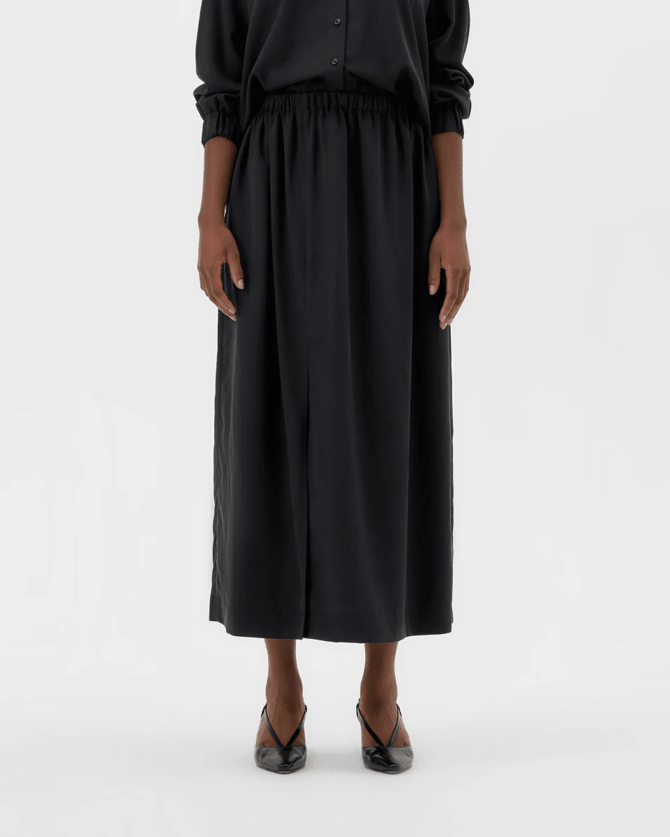 Valerie C. Maxi Skirt (Black) - Image 5