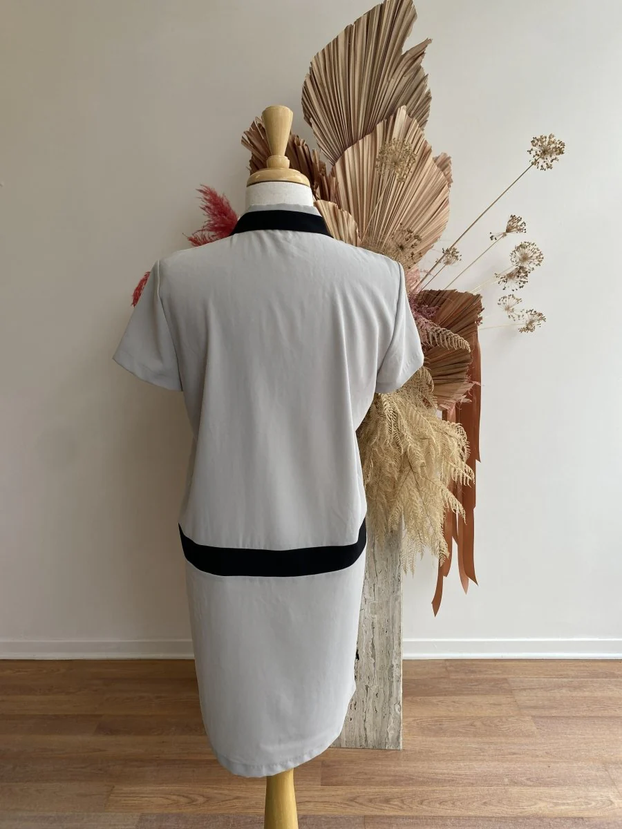 Valerie Dumaine Archive - Dress (Beige or Grey) - Image 2