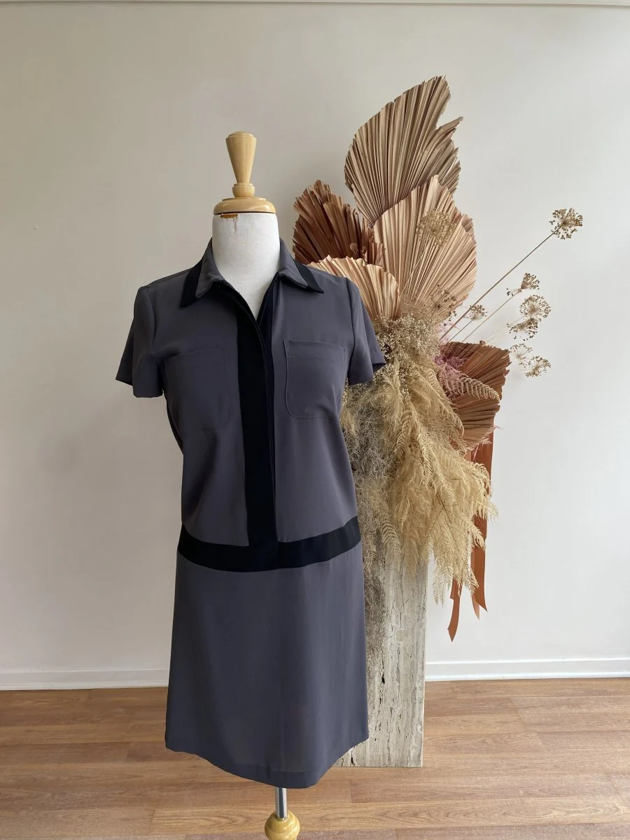 Valerie Dumaine Archive - Dress (Beige or Grey) - Image 3