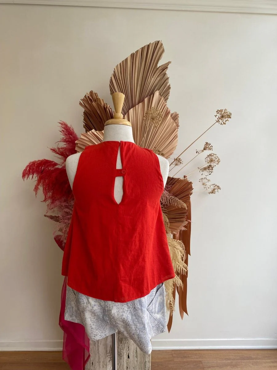 Valerie Dumaine Archive - Top (Red or White) - Image 2