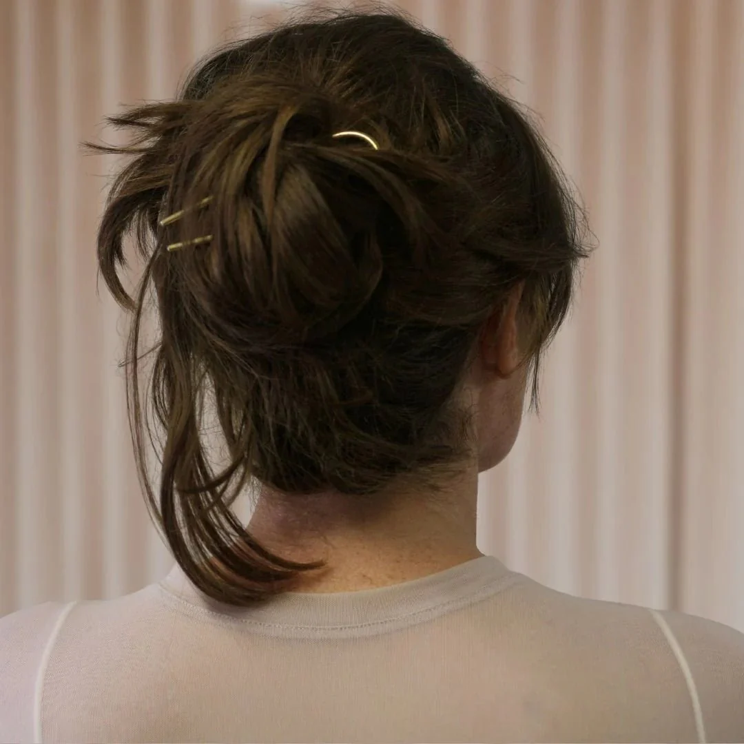 Vanderzee Classic Hair Pin (Various Sizes) (Smooth Brass) - Image 4