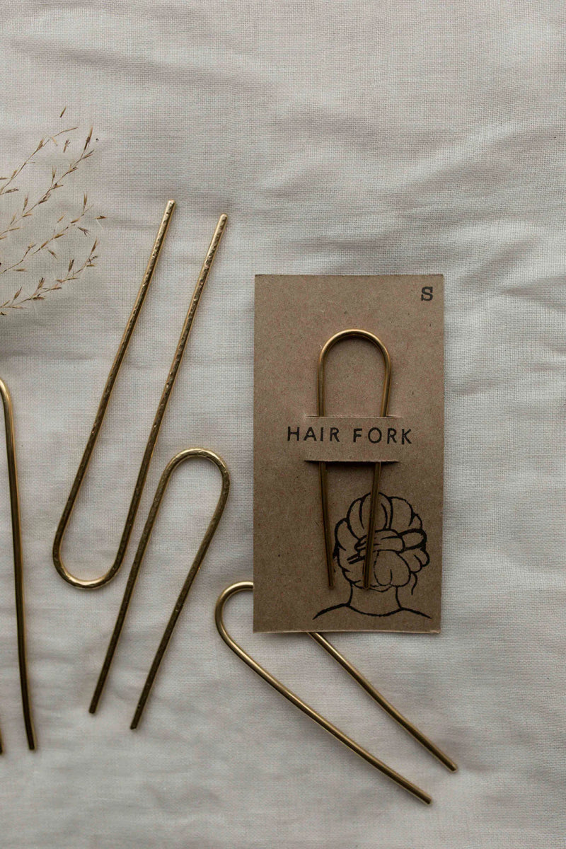 Vanderzee Classic Hair Pin (Various Sizes) (Smooth Brass) - Image 8