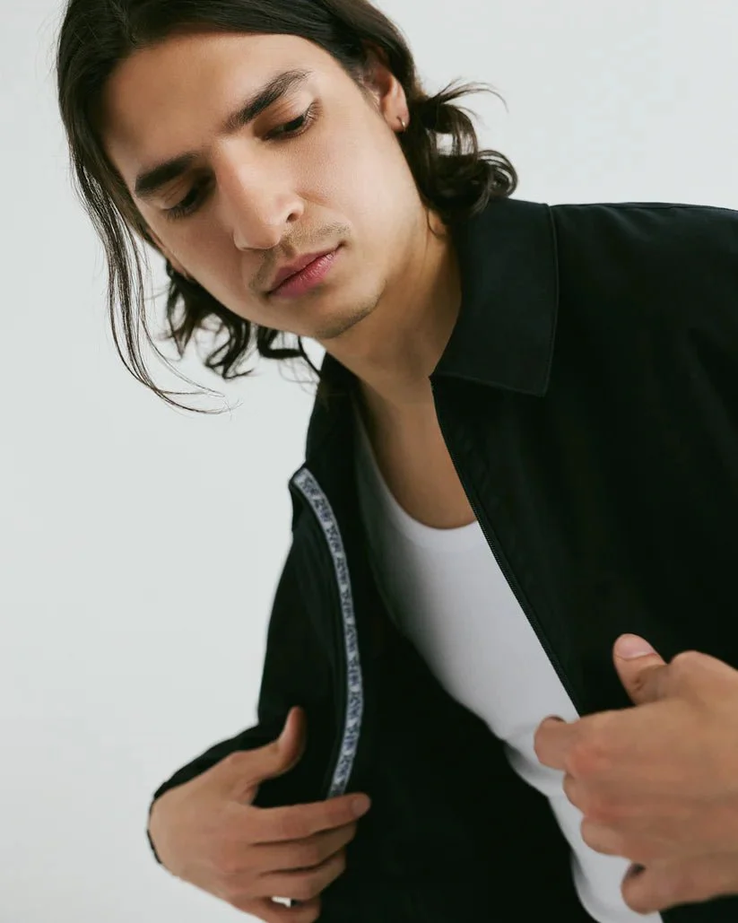 Veri Claire Zip Up Shirt (Black) - Image 7