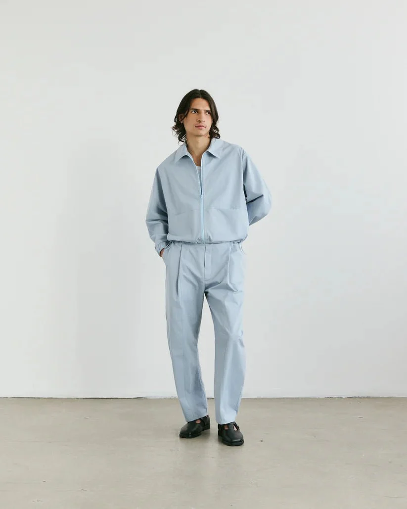 Veri Claire Zip Up Shirt (Powder Blue) - Image 12