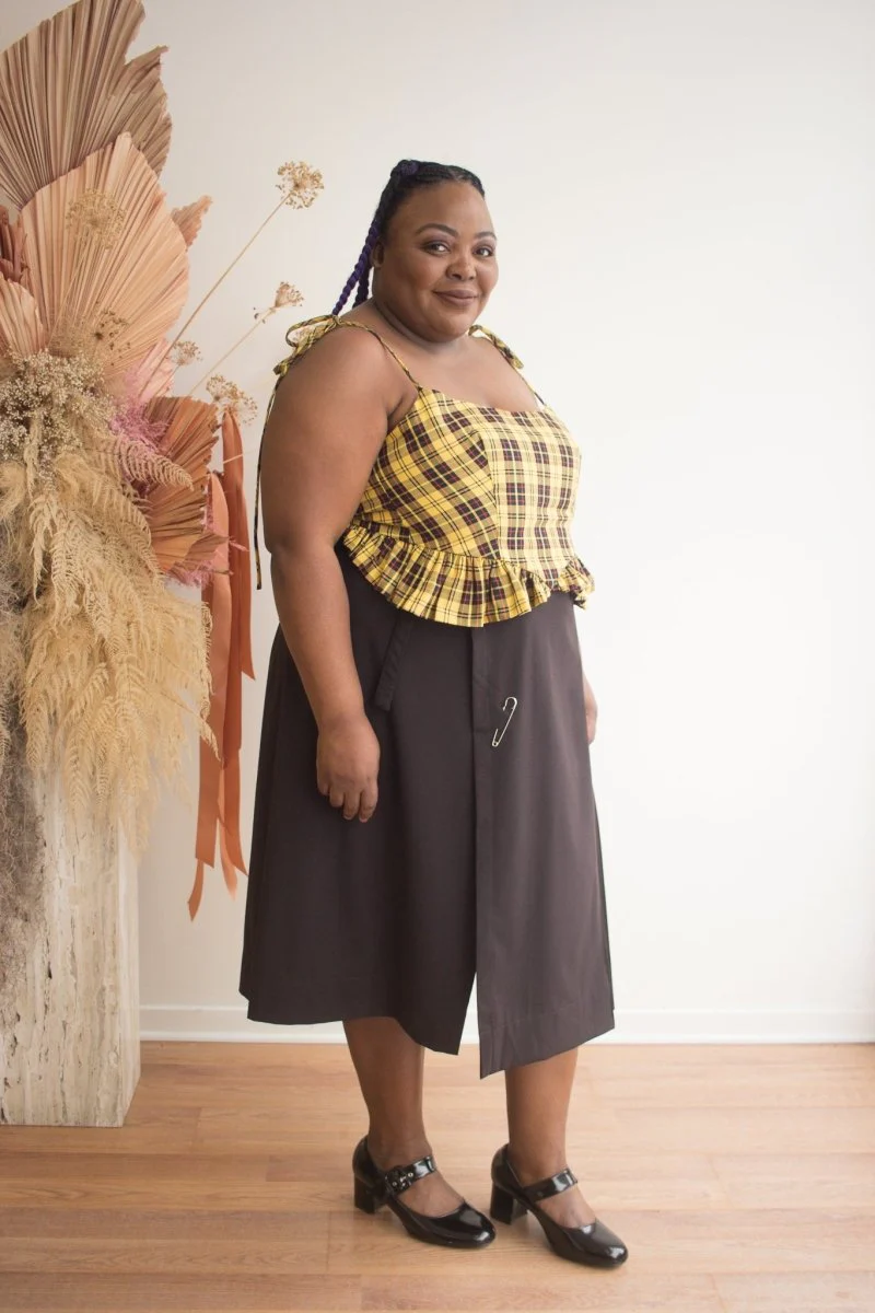 Veri Pia Skirt (Chocolate) - Image 3