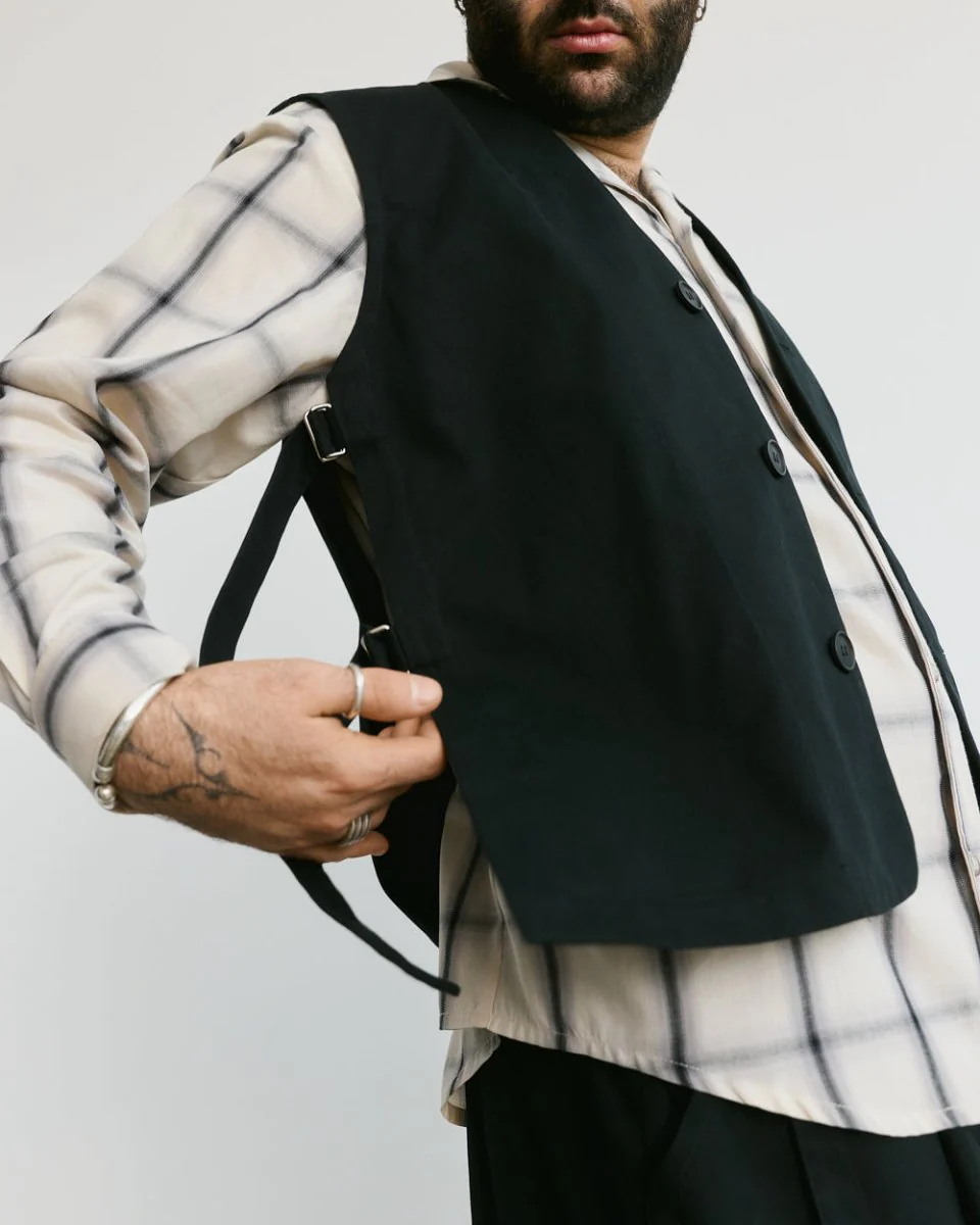 Veri Sabato Vest (Black) - Image 9