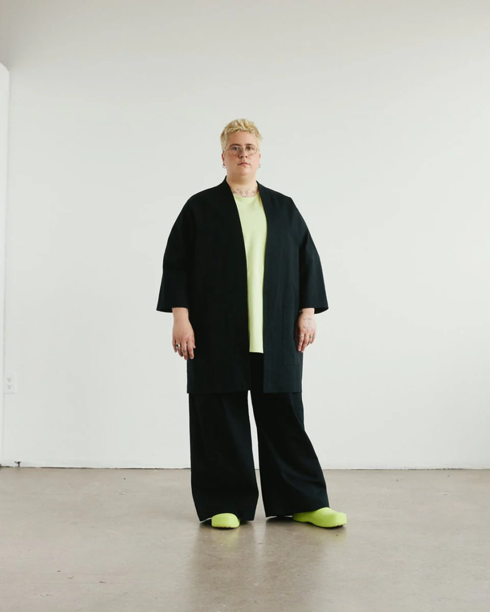 Veri Samira Kimono Jacket (Black) - Image 3