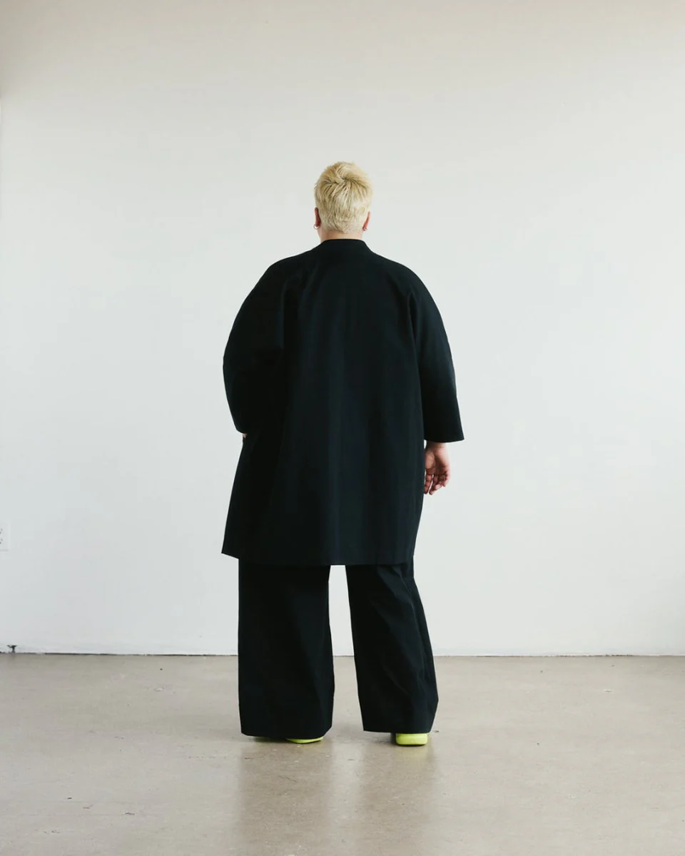 Veri Samira Kimono Jacket (Black) - Image 4