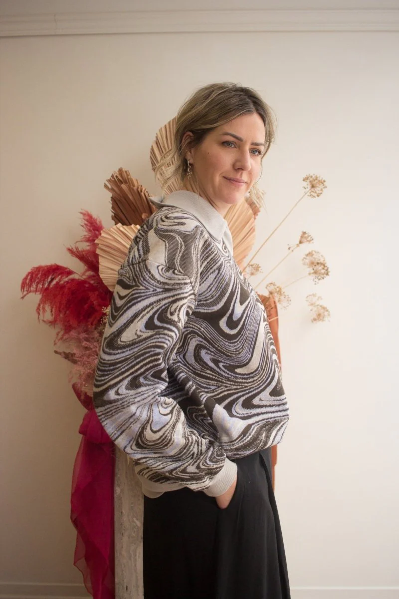 Veri Swirl Sweatshirt (Haze) - Image 2