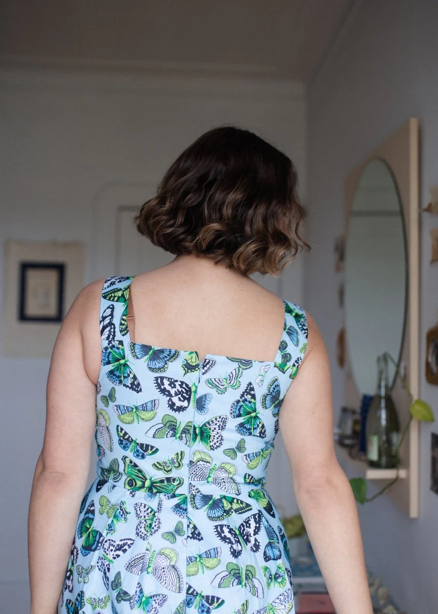 Birds of North America Myrmidon Dress - Butterflies (Online Exclusive) - Image 11
