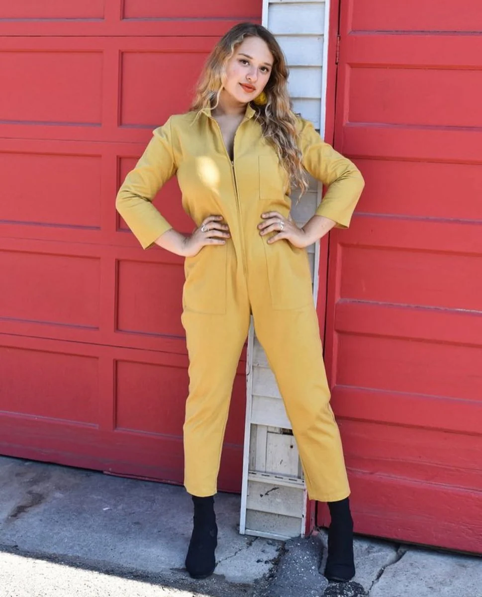 Vintage Victoire Dagg and Stacey Finch Jumpsuit (Honey)